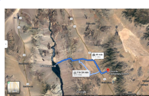 Directions to Lake Mohave