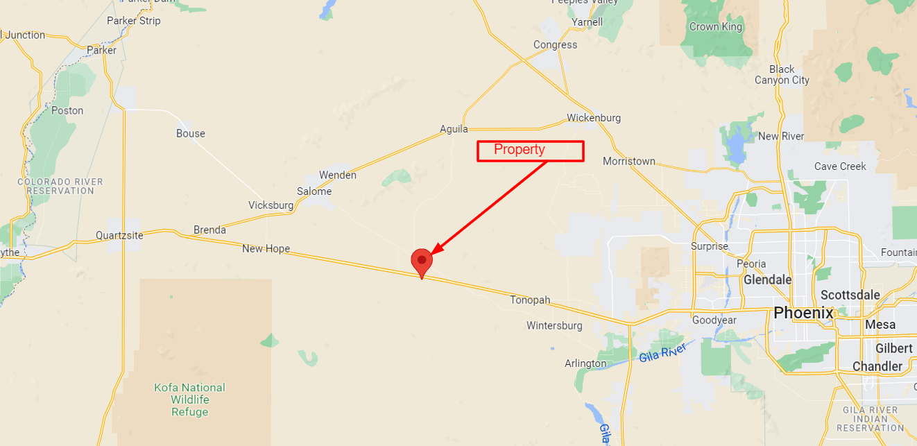 30 Acres in Tonopah, AZ in Maricopa County