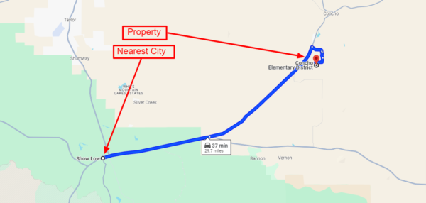 Booming area of Concho,AZ Apache county! Almost FREE 1 acre for sale! - Image 12