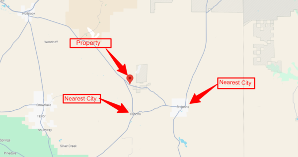 RV on your lot with pinion trees on a residential .66 acre Apache lot! APN: 204-11-046 - Image 22