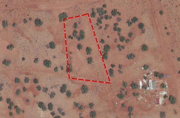 RV on your lot with pinion trees on a residential .66 acre Apache lot! APN: 204-11-046 - Image 14