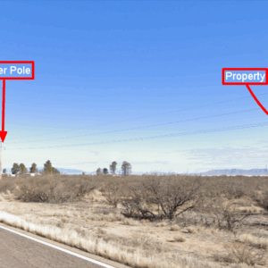 Hwy 191 close to this 0.74 acre in Cochise county!